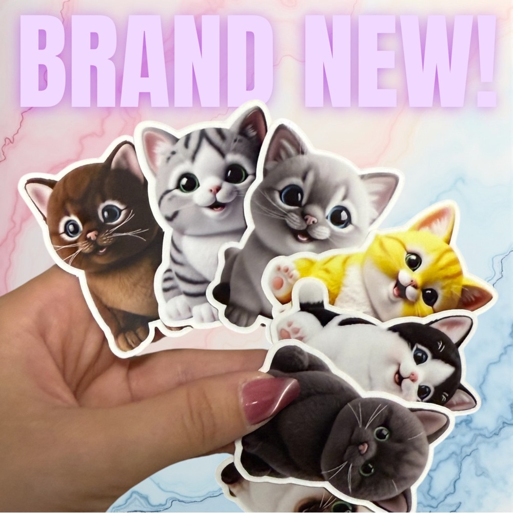 Set of Cat Stickers